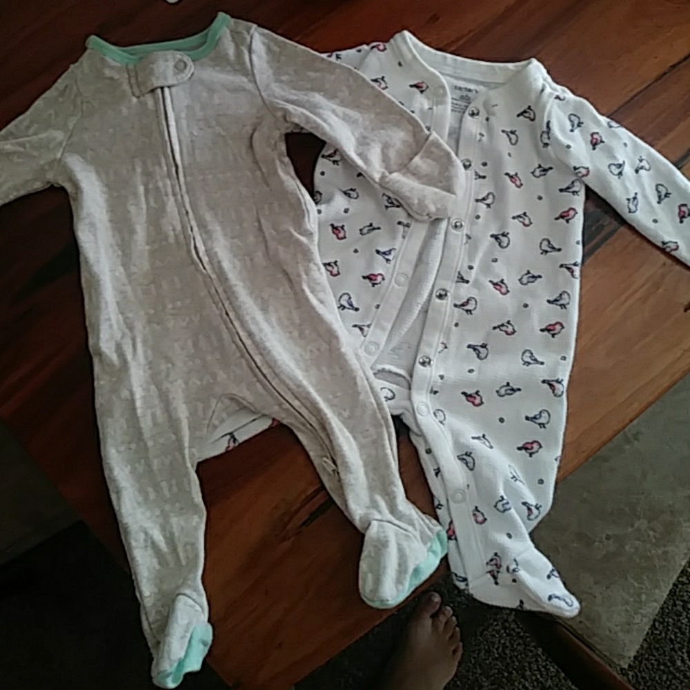 Newborn longsleeve jammies